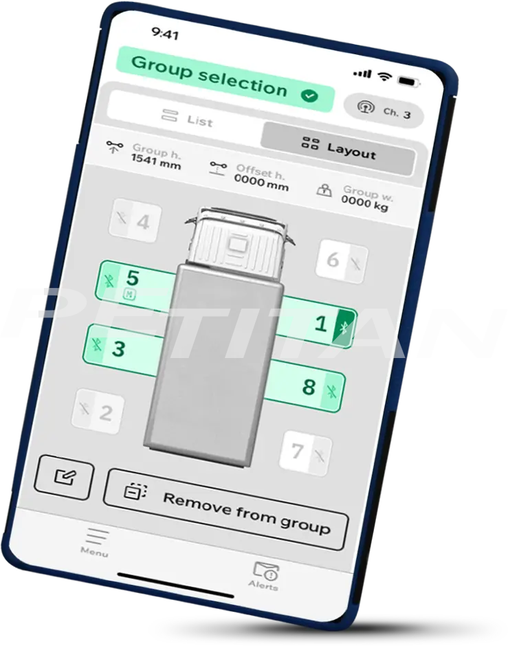 ALPHA sorozatú mobil oszlopos emelő 5