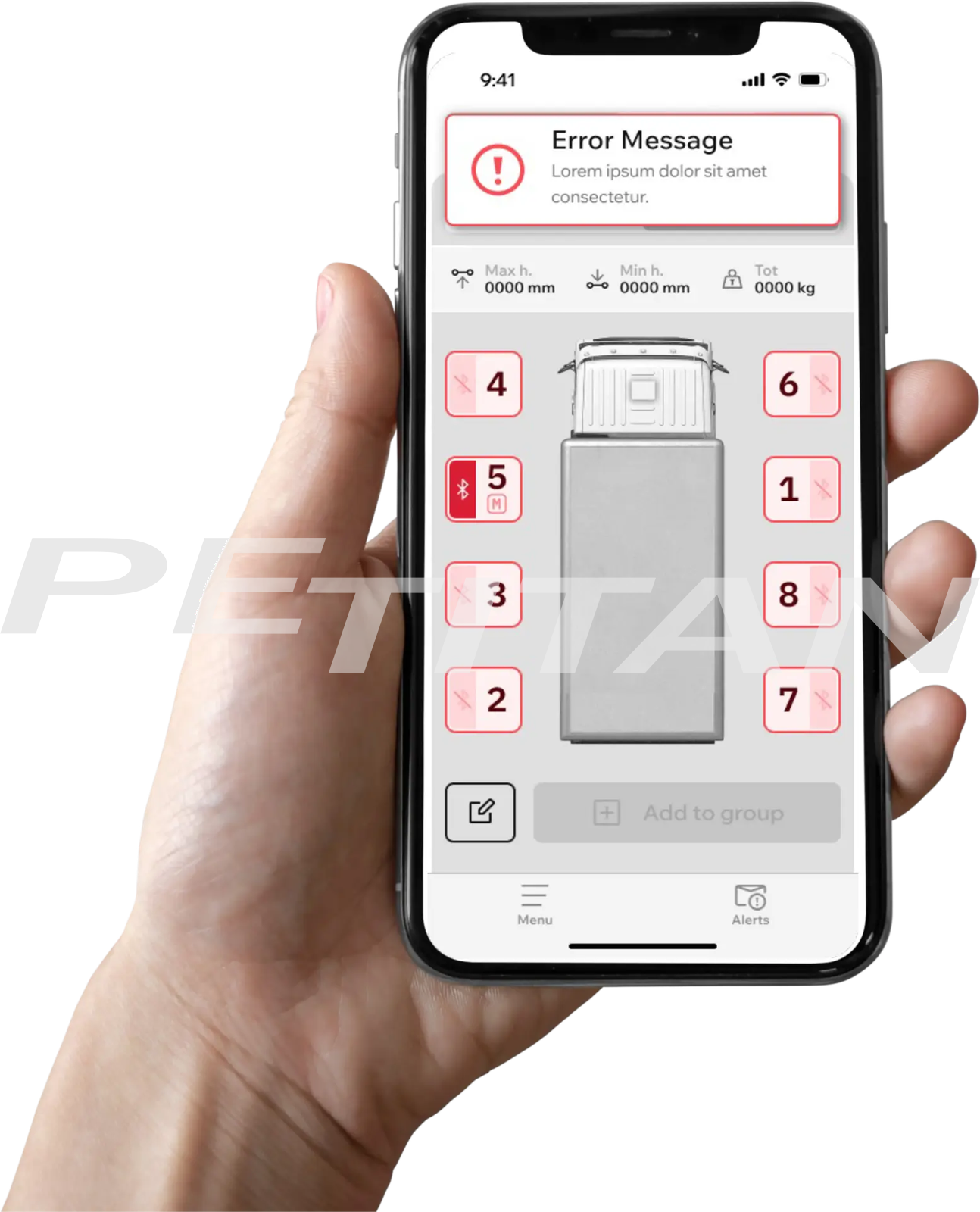 ALPHA sorozatú mobil oszlopos emelő 7