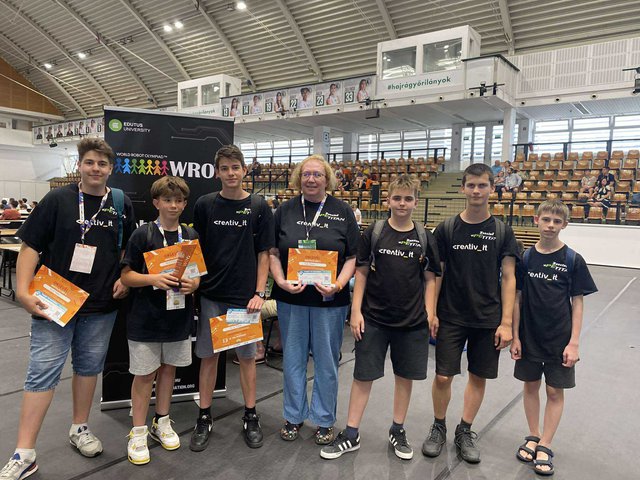 Tech Titans a Nemzeti döntőben és a WRO 2025 Open Európa-bajnokságon